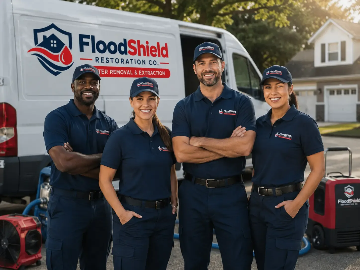 Flood Damage Restoration company in Branchville, VA